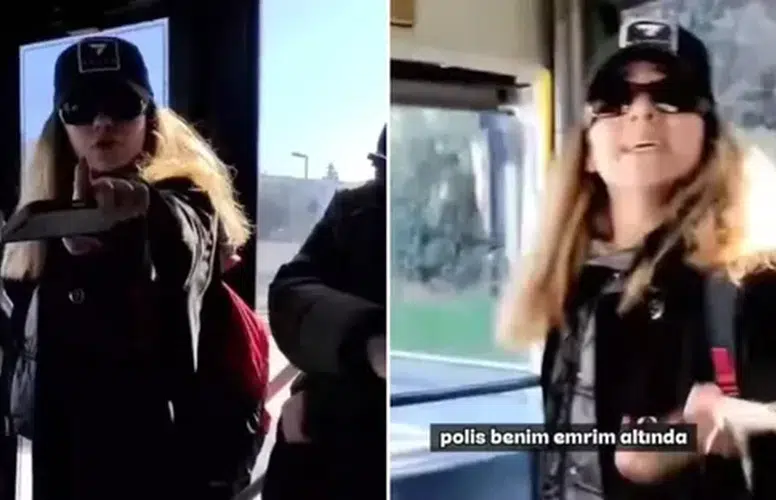 İETT OTOBÜSÜNDE KÖPEK TARTIŞMASI İLGİNÇ SÖZLERLE KAYITLARA GEÇTİ!