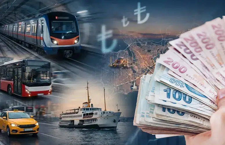 İSTANBUL'DA TOPLU ULAŞIMA YÜZDE 20 ZAM YAPILDI!