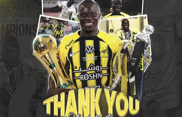 FLAŞ HABER! AL İTTİHAD KULÜBÜ KANTE’YE BÖYLE VEDA ETTİ!