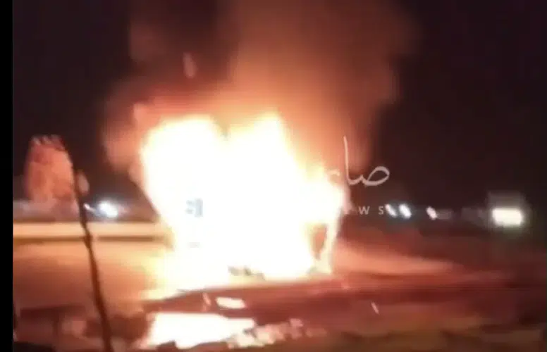 FLAŞ HABER! SÜLEYMANİYE’DE TERÖR ÖRGÜTÜ PKK’LILARIN ARACINA SALDIRI!