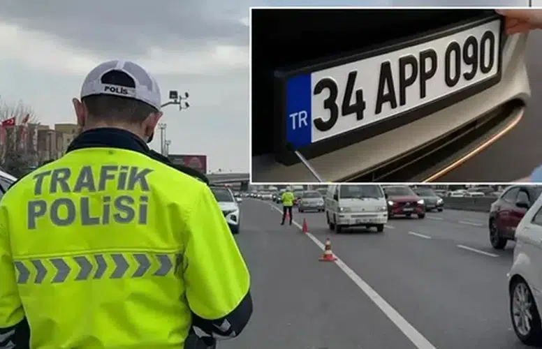 APP YAZILI PLAKA KULLANANLAR İÇİN YENİ BİR KARAR ALINDI!