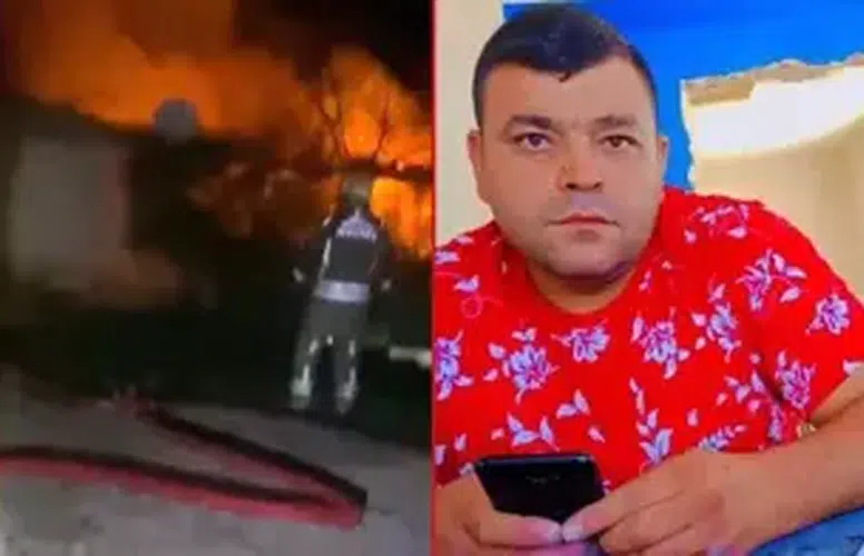 YANGINDA EŞİ VE İKİ ÇOCUĞUNU KURTARMAYA ÇALIŞIRKEN CAN VERDİ!