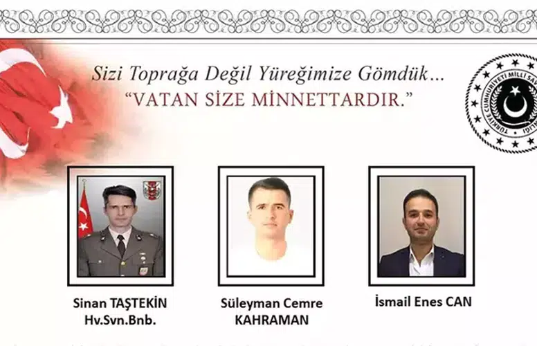 KATAR'DA ŞEHİT DÜŞEN ŞEHİTLERİMİZ İÇİN TAZİYE MESAJLARI YAYIMLANDI!