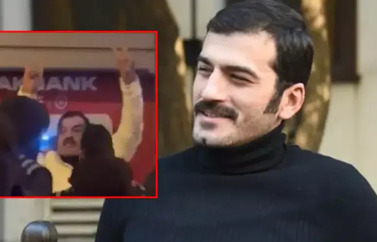 OYUNCU UFUK BAYRAKTAR KİMLERE BOZKURT VE ZAFER İŞARETİ YAPTI?