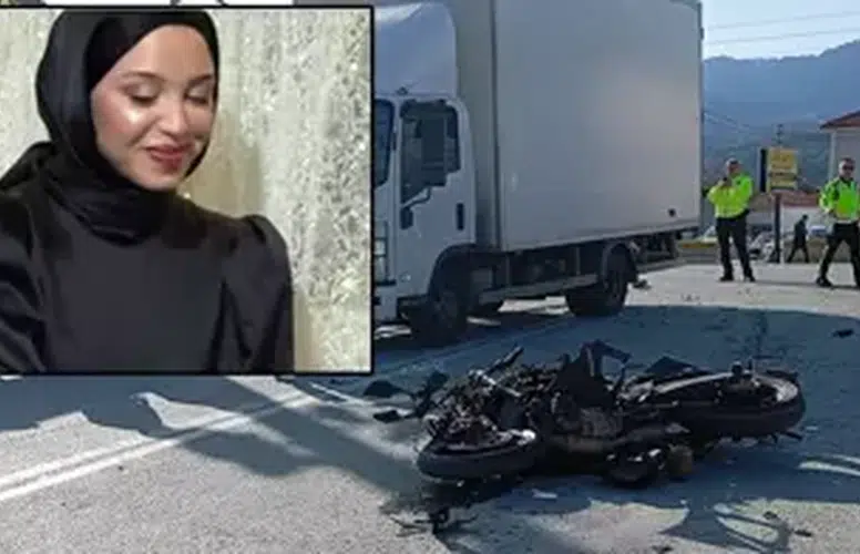 BURDUR&DA MOTOSİKLETİ İLE KAZA YAPAN SONGÜL YAŞAMINI YİTİRDİ!