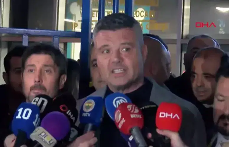 FENERBAHÇE BAŞKANI SADETTİN SARAN MAÇ SONU ADETA PATLADI!