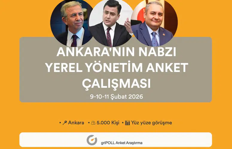BAŞKENTTE 5 BİN KİŞİYLE YÜZ YÜZE YAPILAN ANKETTE NE SONUÇLAR ÇIKTI?