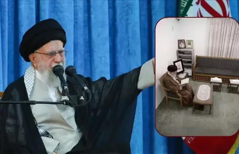 ALİ HAMANEY’İN SALDIRIYA UĞRAMADAN ÖNCEKİ GÖRÜNTÜSÜ YAYIMLANDI!