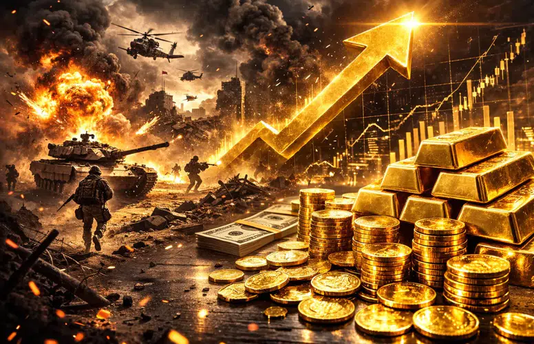 SAVAŞ BAŞLADI ALTIN VE GÜMÜŞ FİYATLARI İSE FIRLADI!