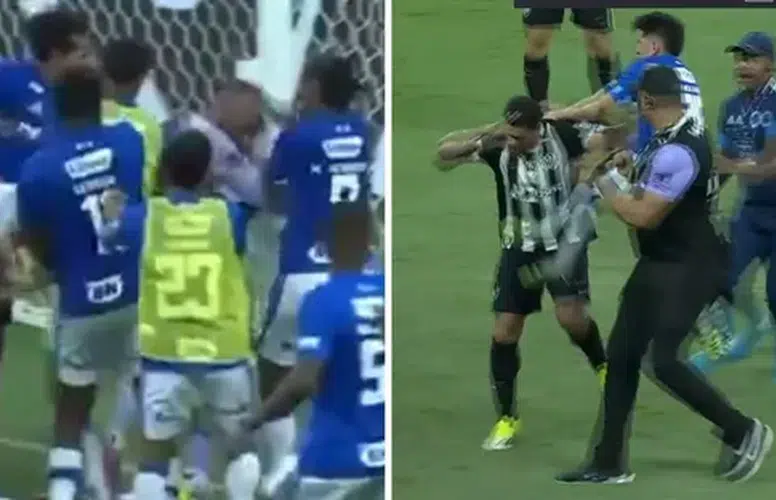 BREZİLYA'DA FUTBOL MAÇI RİNGE DÖNDÜ! 23 KIRMIZI KART ÇIKTI!