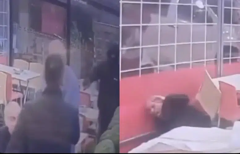 MASKELİ KİŞİ İŞGAL ALTINDAKİ ARRABA ŞEHRİ BELEDİYE BAŞKANINI VURDU!