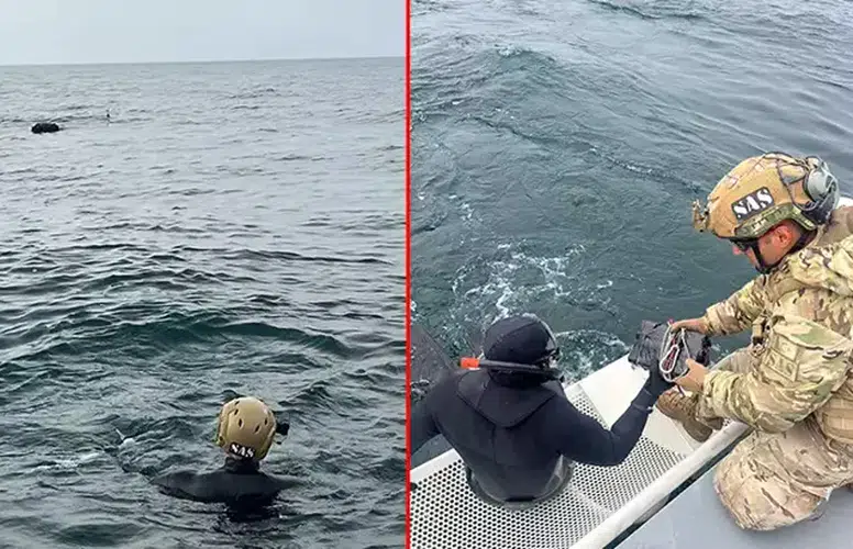 İĞNEADA AÇIKLARINDA TESPİT EDİLEN MAYIN İMHA EDİLDİ!