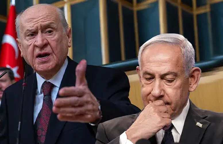 MHP LİDERİ BAHÇELİ’DEN YAMYAM NETANYAHU’YA ERDOĞAN TEPKİSİ!