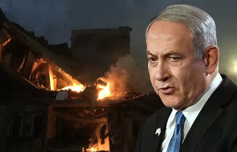 KATİL NETANYAHU'DAN ORDUYA EMİR: "SİVİLLERE ATEŞ AÇIN!"