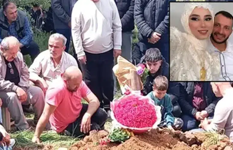 ACILI BABA OĞLUNUN GELİN BAŞI ÇİÇEĞİNİ MEZARININ BAŞINA KOYDU!