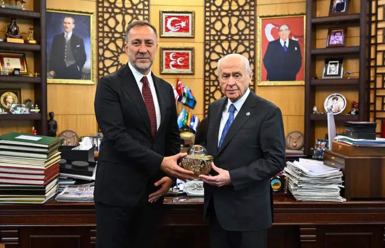 BAHÇELİ VOLKAN YILMAZ’A MHP İSTANBUL İL BAŞKANLIĞI GÖREVİNİ TEVDİ  ETTİ!