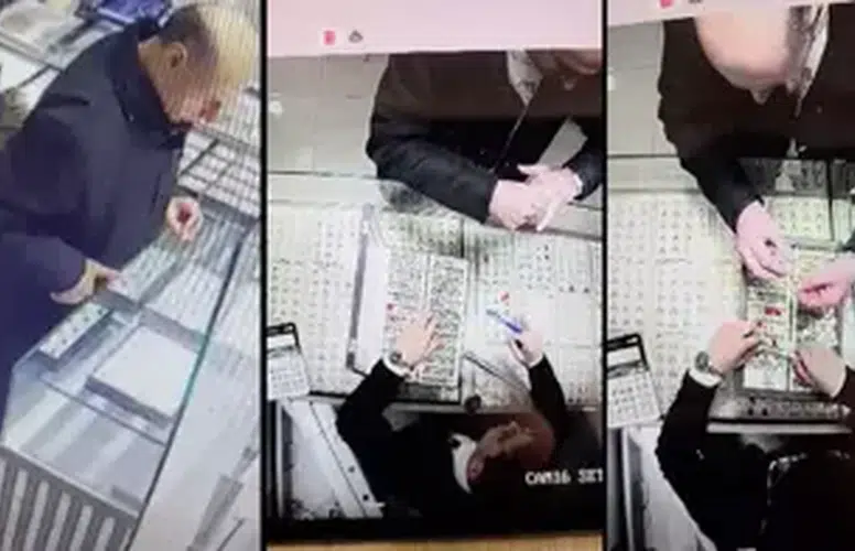 KUYUMCULARDAN "DENEME" BAHANESİ İLE YÜZÜK ÇALIYORDU YAKALANDI!