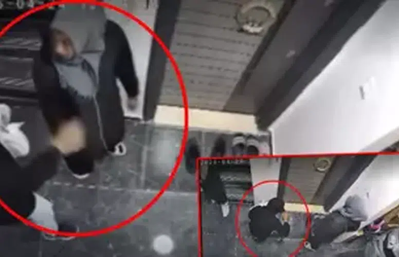 APARTMAN HIRSIZLARININ "AYAKKABI KOKLAMA"YÖNTEMİ "PES!"DEDİRTTİ!