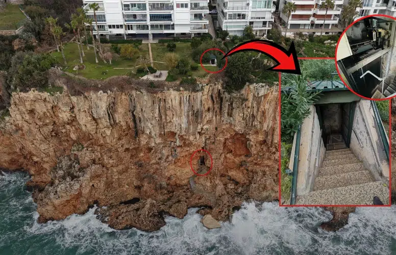 FALEZLERDEKİ KAÇAK ASANSÖR VE BARAKA İÇİN YIKIM KARARI ÇIKTI!