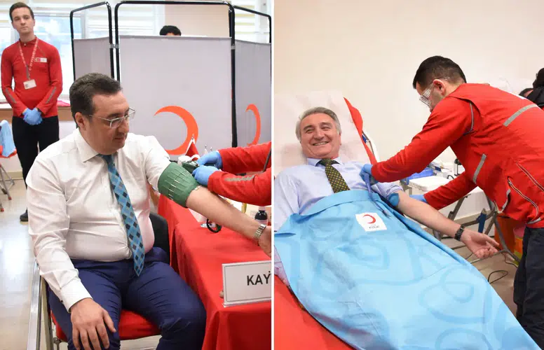 İSTANBUL BÖLGE ADLİYE MAHKEMESİ'NDE KAN VERME SÜRÜYOR!