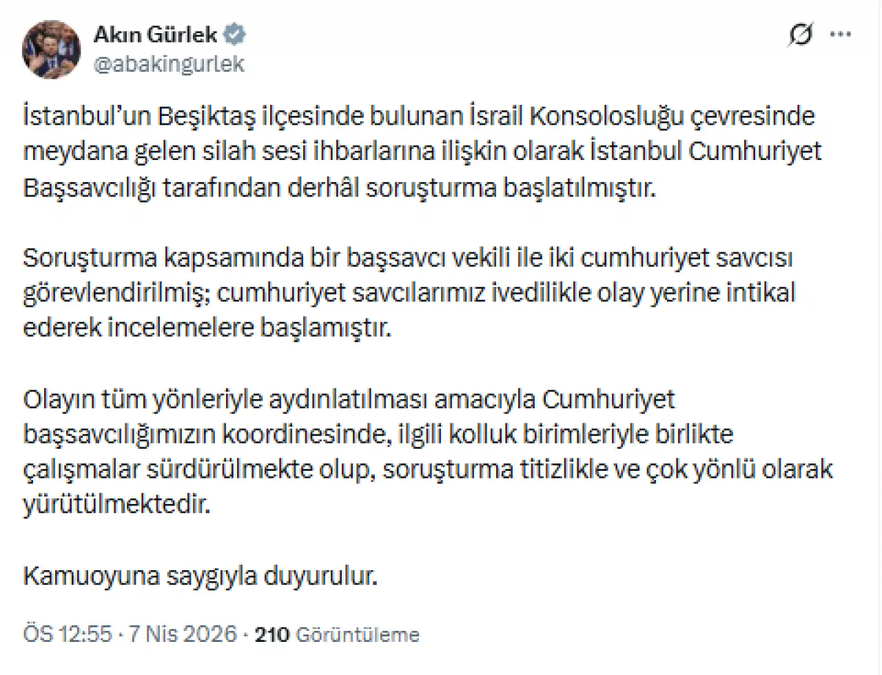 İsrail Konsolosluğu'na silahlı saldırı: 3 saldırgan etkisiz hale getirildi - Resim : 1